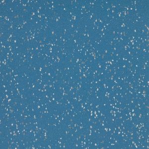 Blue Speckled Effect Slip-Resistant Contract Commercial Kitchen Vinyl Flooring with 2.0mm Thickness, Waterproof Lino Flooring