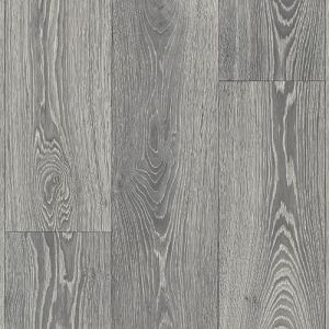 Grey Wood Effect Anti-Slip Contract Commercial Heavy-Duty Flooring with 2.2mm Thickness, Contract Commercial Vinyl Waterproof Lino Flooring