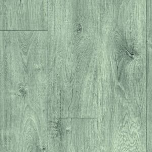 Grey Wood Effect Anti-Slip Vinyl Flooring For LivingRoom, Kitchen, 2mm Thick Felt Backing Vinyl Sheet