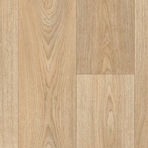 Beige Wood Effect Slip-Resistant Contract Commercial Heavy-Duty Flooring with 2.2mm Thickness, Waterproof Contract Commercial Vinyl Flooring