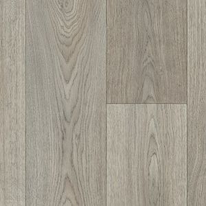 Wood Effect Grey Anti-Slip Contract Commercial Heavy-Duty Flooring with 2.2mm Thickness, Contract Commercial Vinyl Waterproof Lino Flooring